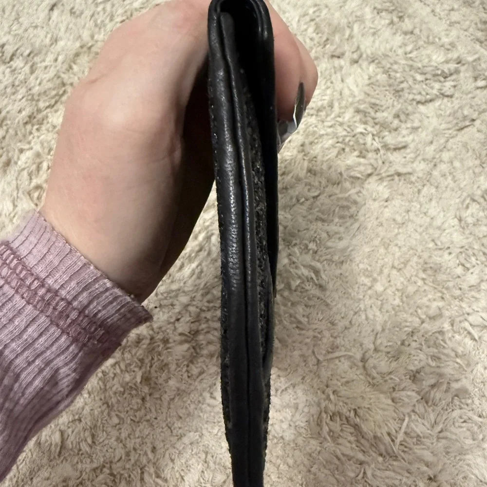 Tory Burch Sparkling Black Clutch
